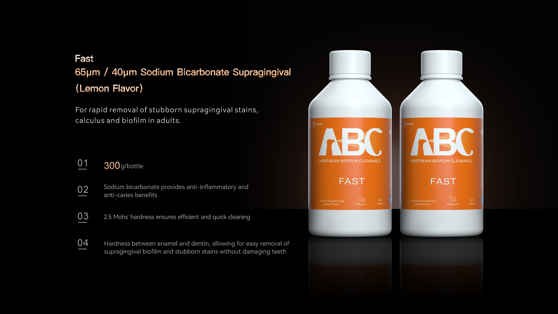 Woodpecker ABC Fast Prophylaxis Powder 1 x 300gm